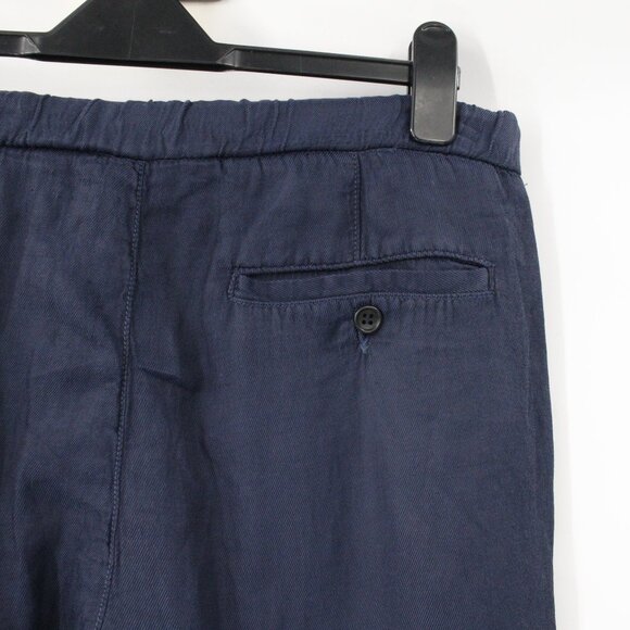 JAMES PERSE pants womens size 3 soft cotton cupro drawstring casual jogger blue - Picture 4 of 12